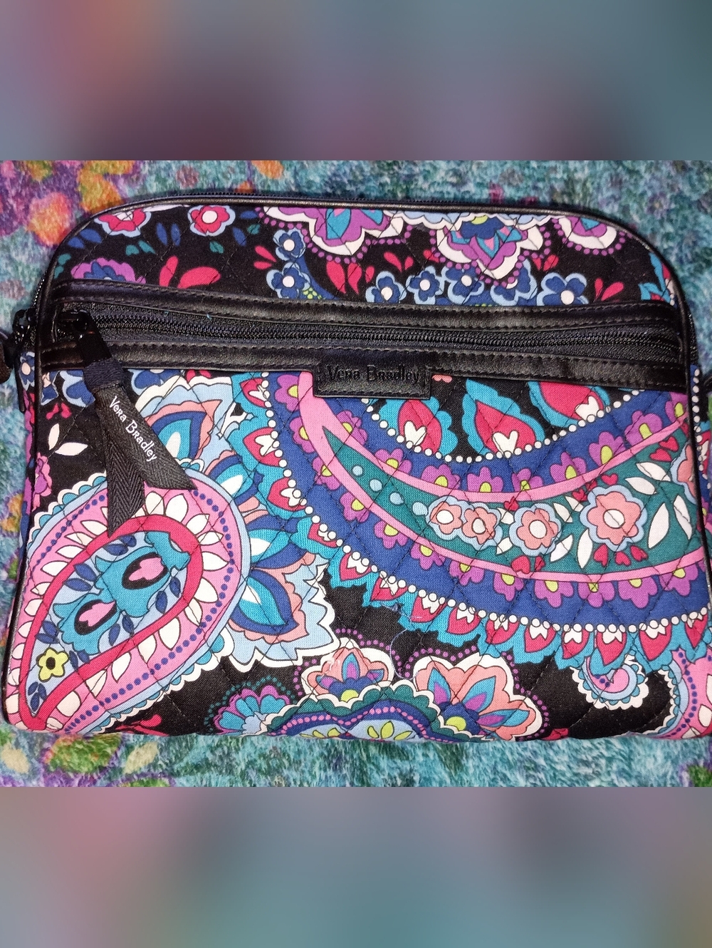 Vera Bradley retired Crossbody bag New without tag Paisley print